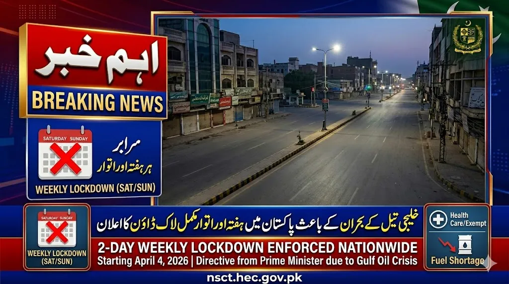 Smart Lock down in Pakistan APril 2026