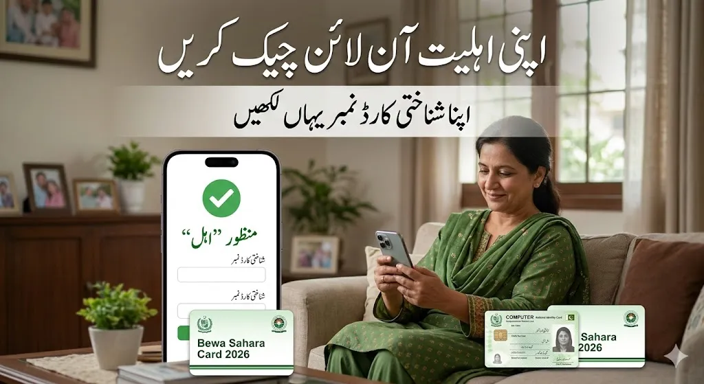 Check Status of Bewa Sahara Card 2026 online