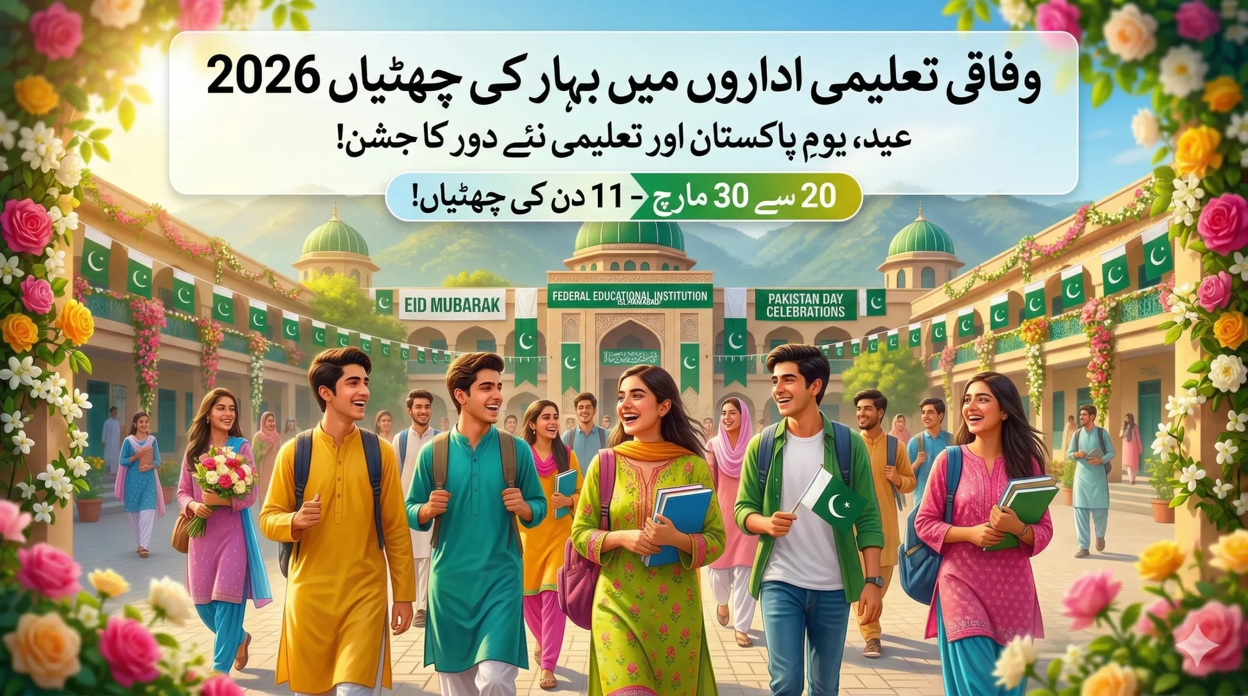 School holidays in Islamabad