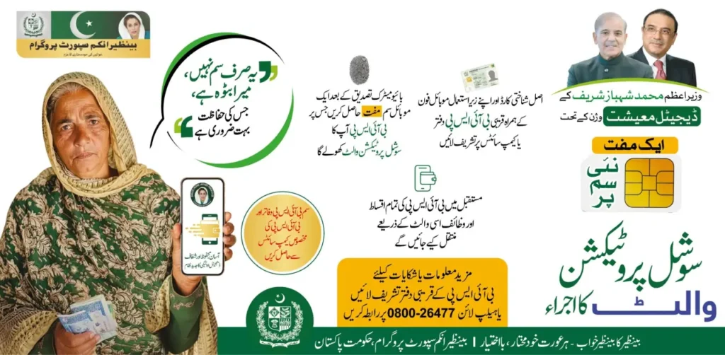 Get BISP Social Protection Wallet SIM 2026