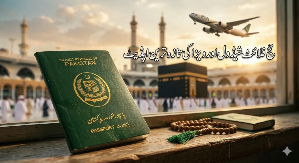 Hajj Flight schedule and Visa confirmation updates 2026