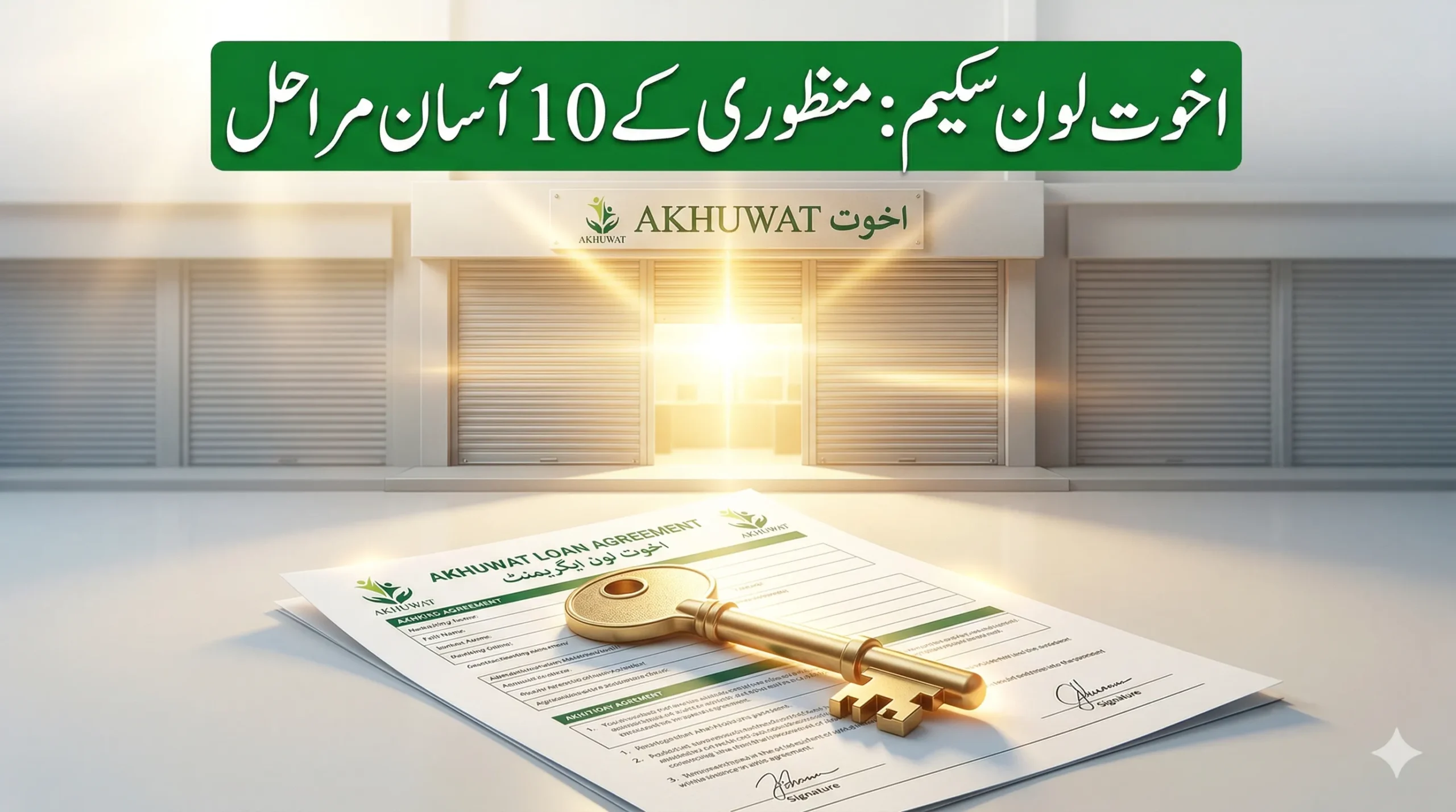Hw to get Zero mark up loan from Akhuwat Foundation