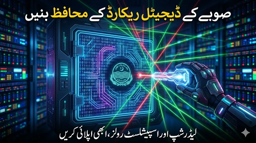 Punjab land Record Authority PLRA cyber security Jobs 2026 online apply