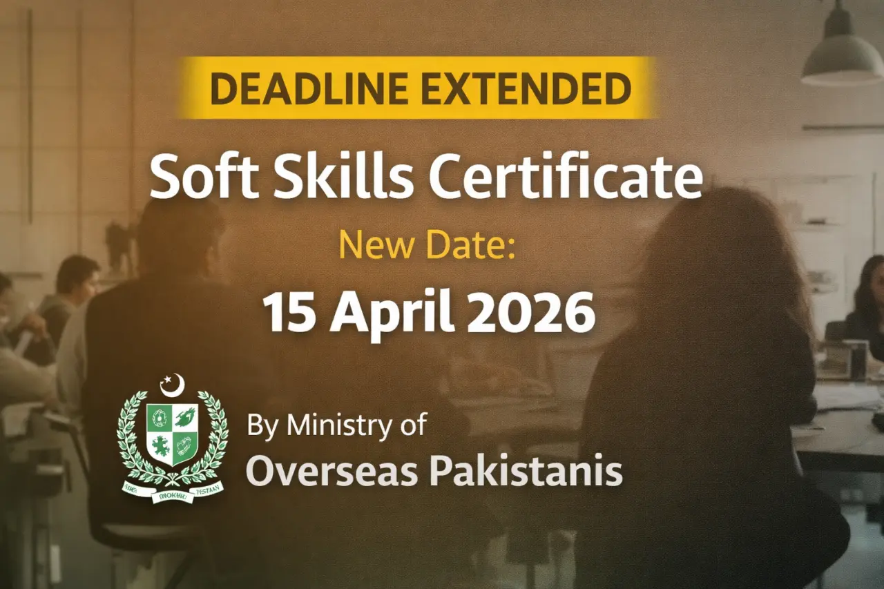Soft Skills Certificate Date Extended by Ministry