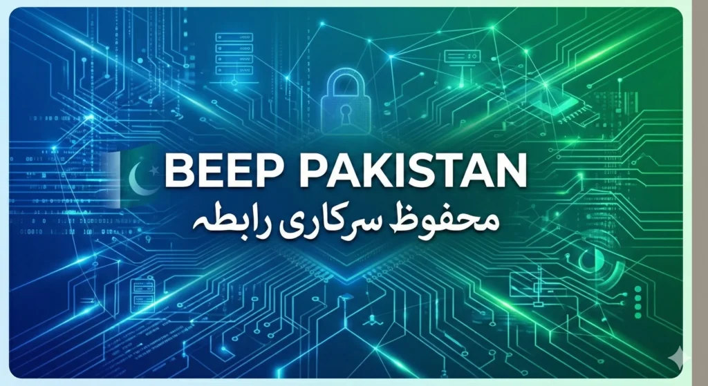 Beep Pakistan: NITB's First Secure Govt Communication App - Nsct