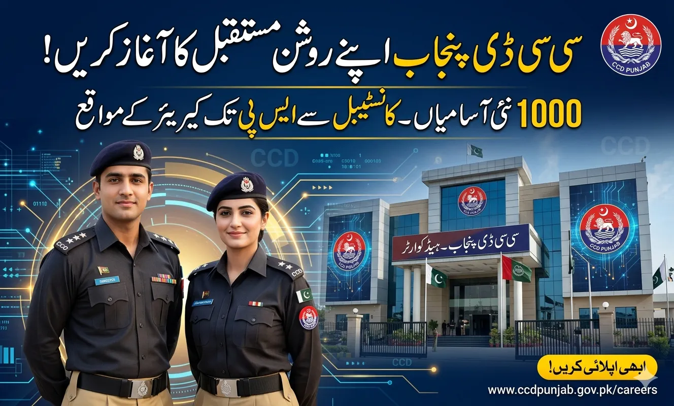 CCD Jobs 2026 career path and recruitment details for young professionals in Punjab