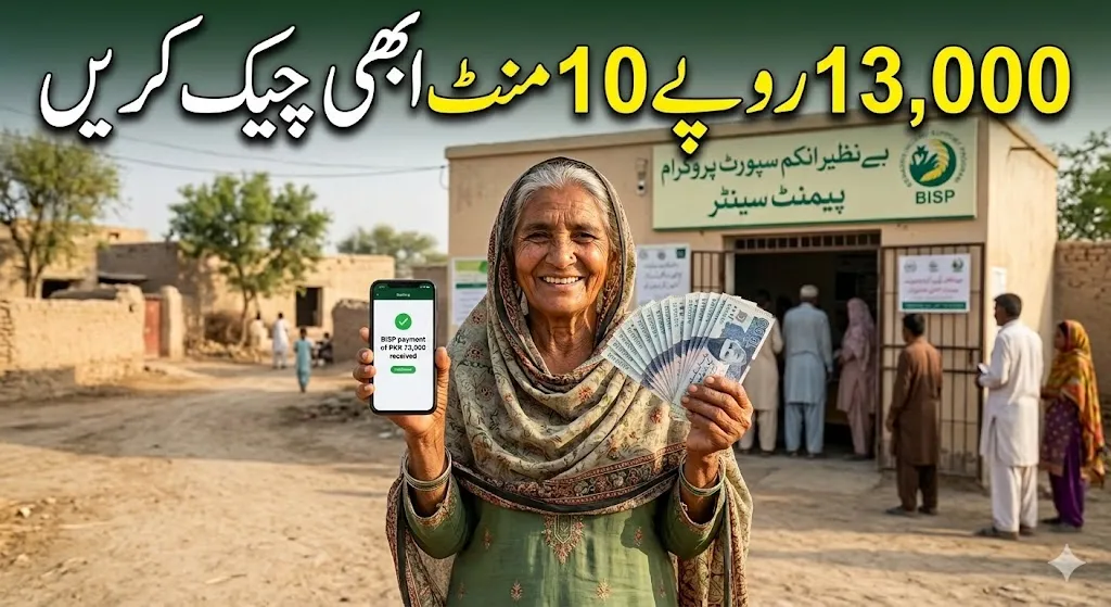 How to check Rs. 13000 payment status