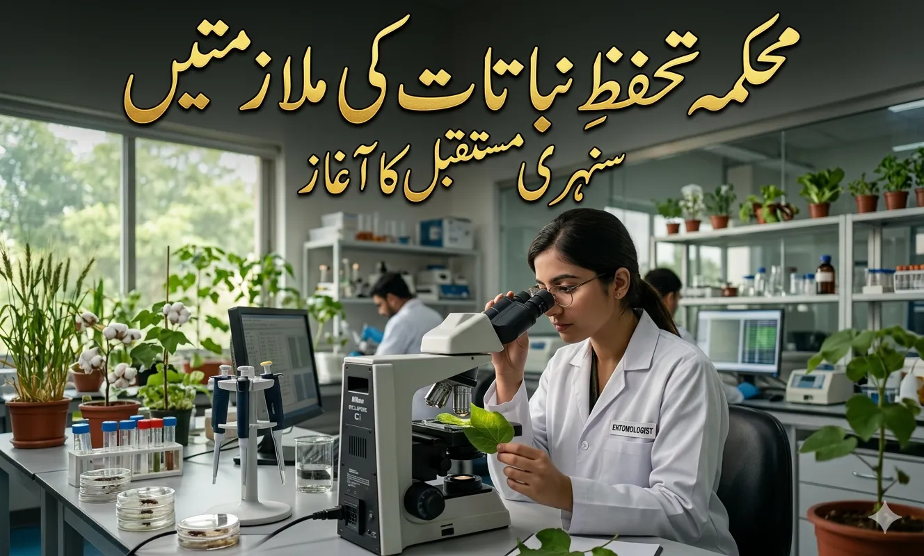 Department of Plant Protection Jobs for Entomologists with high salary package