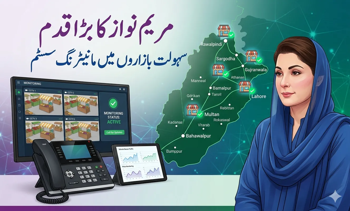 chief minister maryam nawaz sharif launches new telephone booth system for public complaints in punjab sahulat bazars direct feedback loop for citizens price hiker control initiative