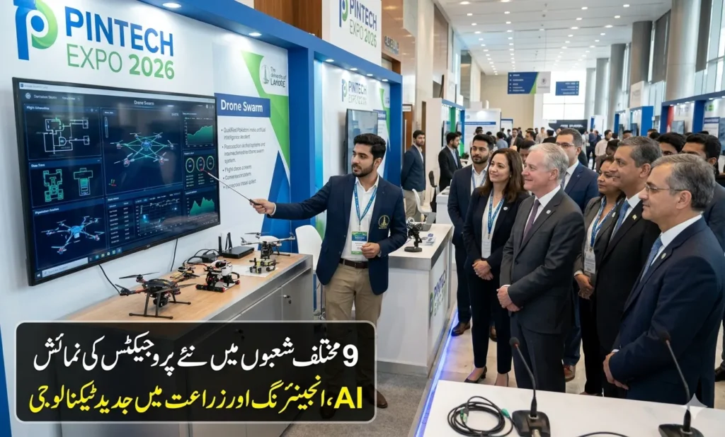 apply for PINTECH EXPO 2026 project categories computer science health engineering agriculture Pakistan