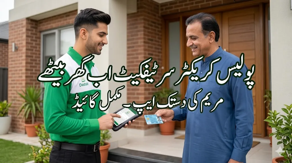 how to get police verification via Maryam ki dastak app