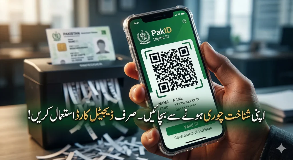 NADRA announced Digital Card via Pak ID will be authentic at any plateform as National Idententy Card 