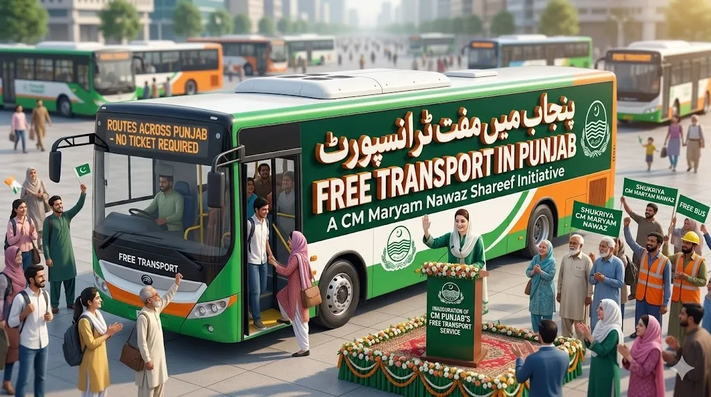 Free transport services in Punjab accounced by CM Punjab