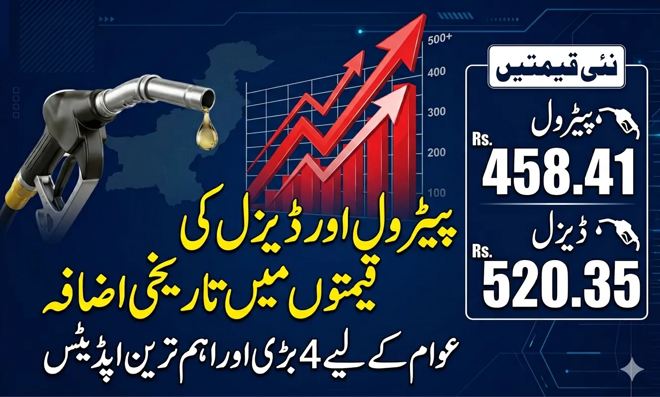 Latest fuel prices surge in Pakistan 2026 petrol and diesel price hike announcement