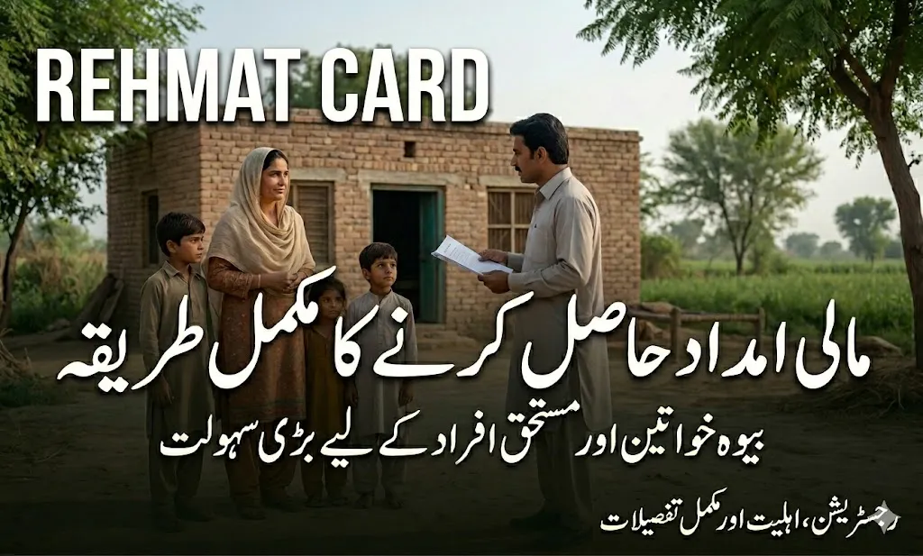 rehmat card program 2026 eligibility benefits apply process Punjab government