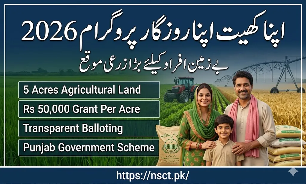 Punjab Apna Khet Apna Rozgar Program 2026 for landless families