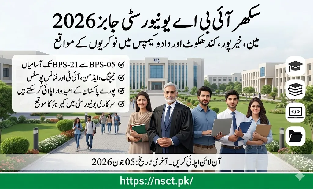 Pakistan university jobs June 2026 Sukkur IBA recruitment advertisement for multiple positions