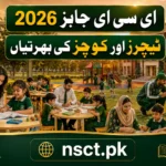 Nawaz Sharif Center of Excellence ECE Jobs 2026 recruitment poster