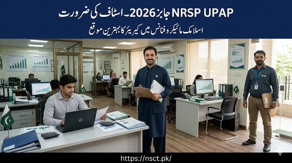 NRSP UPAP Jobs 2026 Islamic Microfinance staff hiring advertisement with eligibility and application details