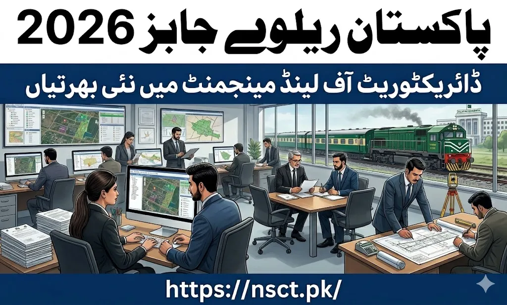 Pakistan Railways Directorate of Land Management jobs 2026