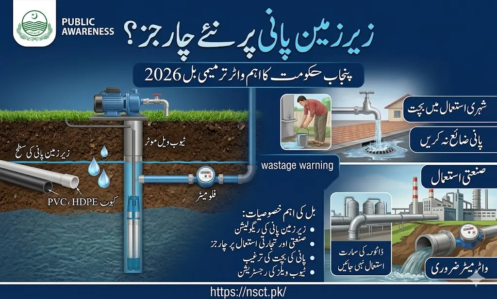 Punjab Aquifer Water Charges 2026 underground water amendment
