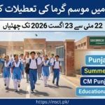 Punjab summer vacations 2026 announcement for schools and colleges