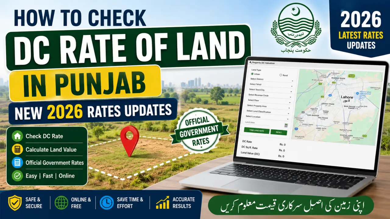 Check DC Rate of Land in Punjab 2026 | Latest DC Valuation Guide