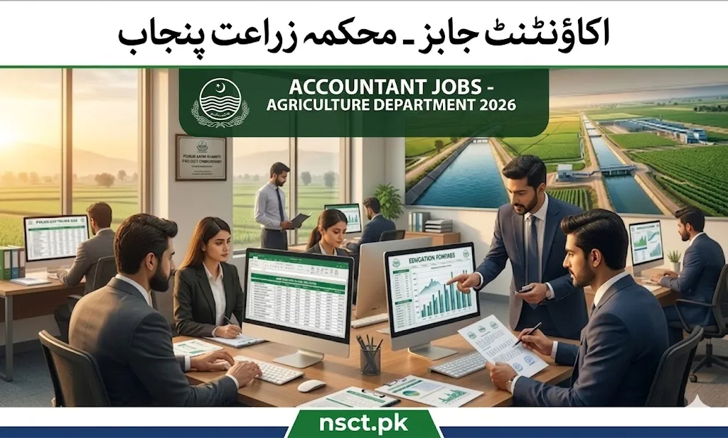 Accountant jobs in Agriculture Department Punjab 2026 apply online advertisement