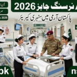 AFNS Nursing Jobs 2026 Pakistan Army female nursing cadets receiving professional medical training in a military hospital.