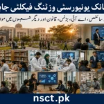Baba Guru Nanak University Nankana Sahib visiting faculty jobs 2026 for multiple academic disciplines.