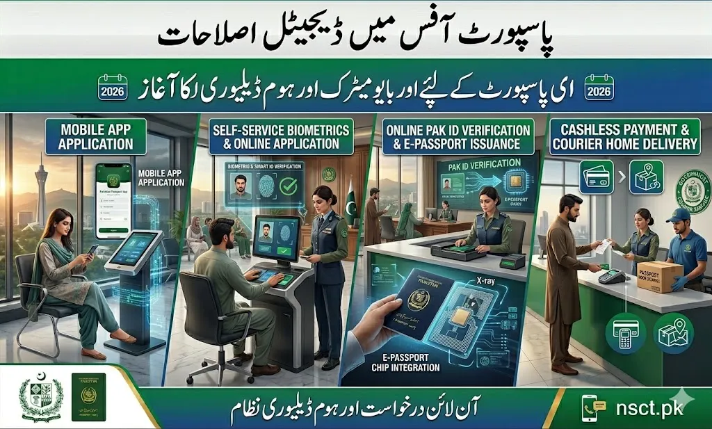 Cashless Passport Payment System Pakistan / Pak ID Online Application