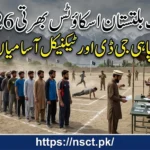 Gilgit Baltistan Scouts Jobs 2026 recruitment physical test and vacancies
