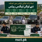 Islamabad vehicle token tax set to increase under Budget 2026-27 with new tax rates for different vehicle categories.