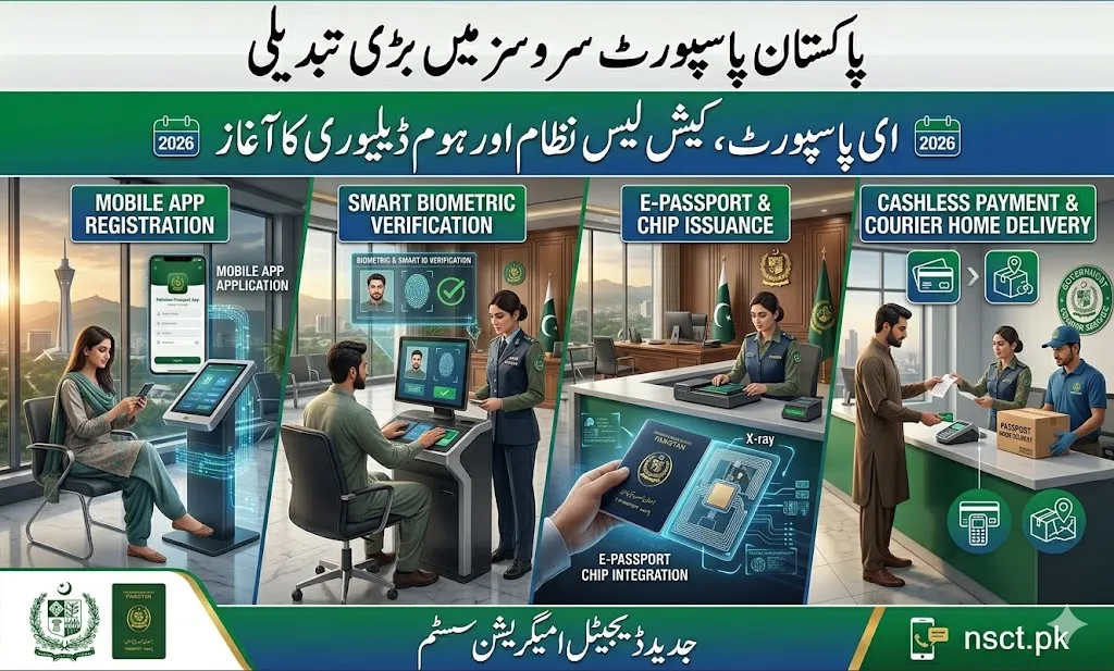 Pakistan Passport Services 2026 Digital Reform / E-Passport System Update