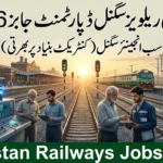 Pakistan Railways Signal Department jobs 2026 for Sub Engineer Signal contract-based recruitment in Lahore headquarters.