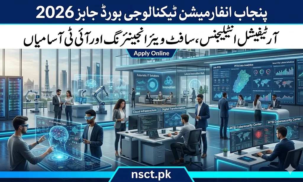 PITB Jobs 2026 AI software engineering and IT careers in Punjab Lahore recruitment