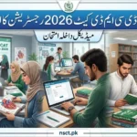 PMDC MDCAT 2026 registration announcement / online application schedule / medical students preparing for entry test