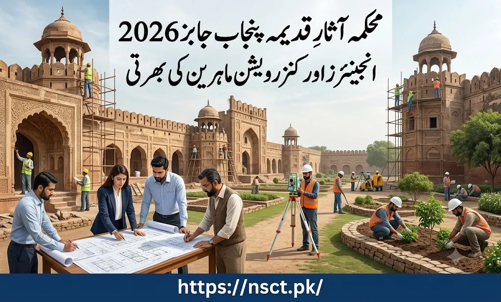 Punjab Directorate General of Archaeology Jobs 2026 recruitment banner