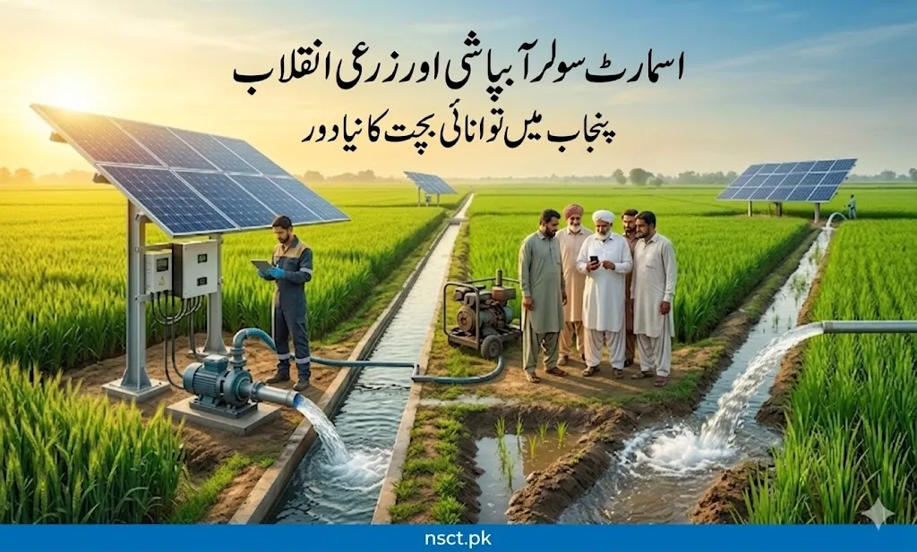 Punjab solar tubewell subsidy scheme 2026 showing farmers using solar irrigation system in farmland