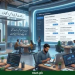 Remote freelance engineers job hiring banner with Urdu labels and global tech workspace interface