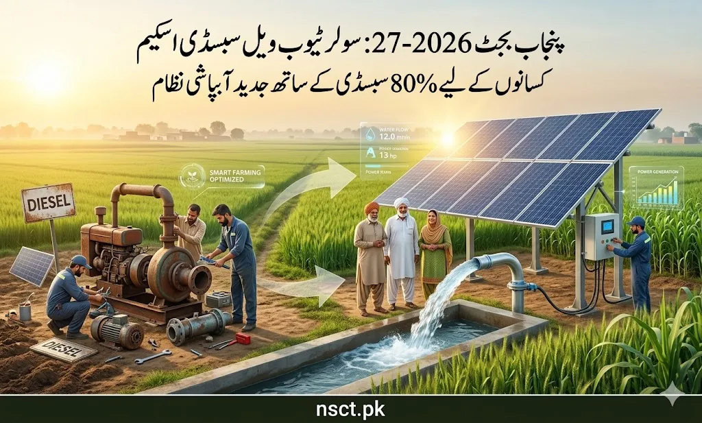 Solar powered irrigation system in Punjab agriculture sector with modern renewable energy pumps