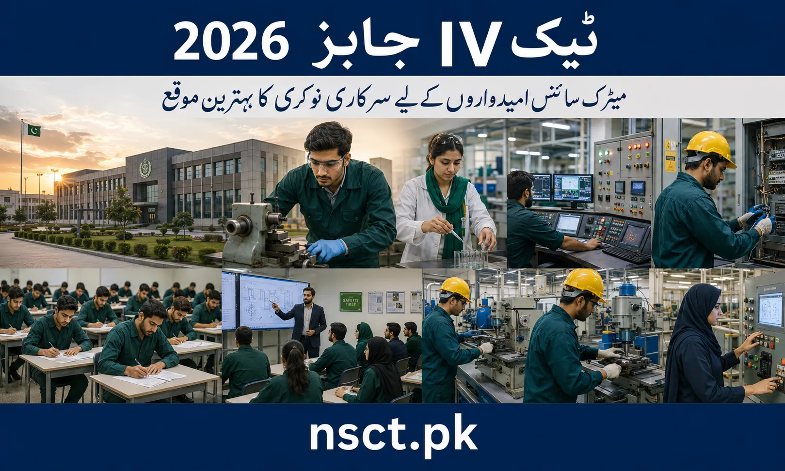 Tech-IV SPS-1 jobs 2026 announced by public sector organization for matric science candidates.