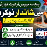 Punjab Masstransit Authority Jobs 2026 online apply portal