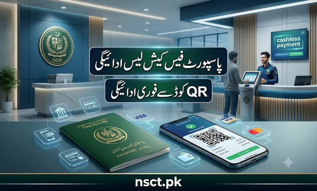 DGIP Pakistan introduces cashless passport fee payment through QR code and digital banking apps