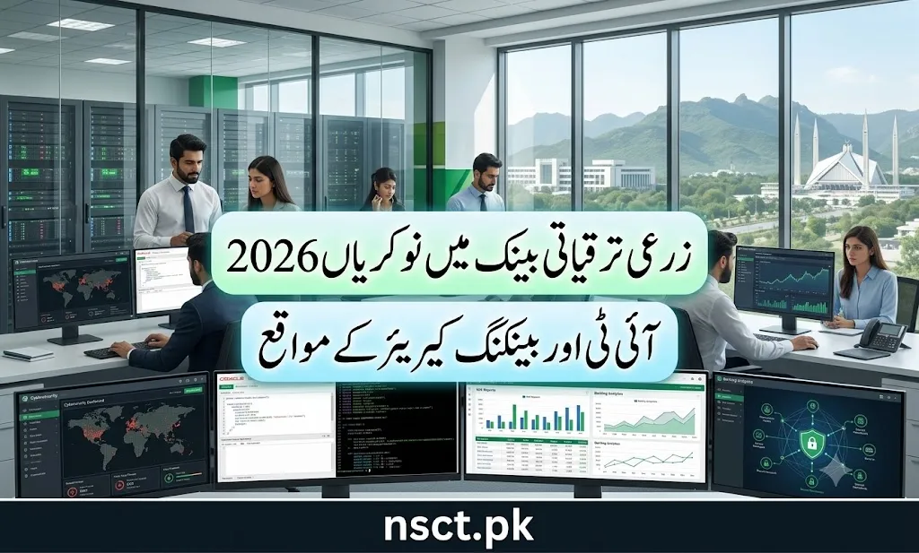 ZTBL Jobs 2026 advertisement for IT and banking professionals in Pakistan